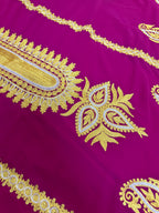 Handmade Embroidered Shiffon Thobe - LC 015