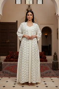 Elegant Reflective Embroidered Besht - LC 017