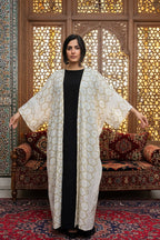 Elegant Reflective Embroidered Besht - LC 017