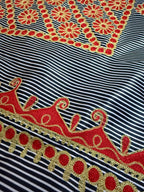 Embroidered Silk Feel Jalabiya LC 026