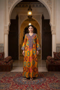 Handmade Embroidered Cotton Jalabiya - LC 029
