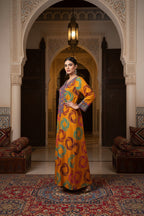 Handmade Embroidered Cotton Jalabiya - LC 029