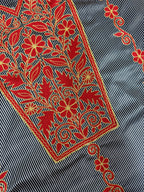 Embroidered Silk Feel Jalabiya LC 012
