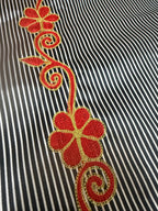 Embroidered Silk Feel Jalabiya LC 012