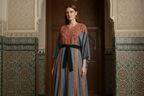 Embroidered Silk Feel Jalabiya LC 011