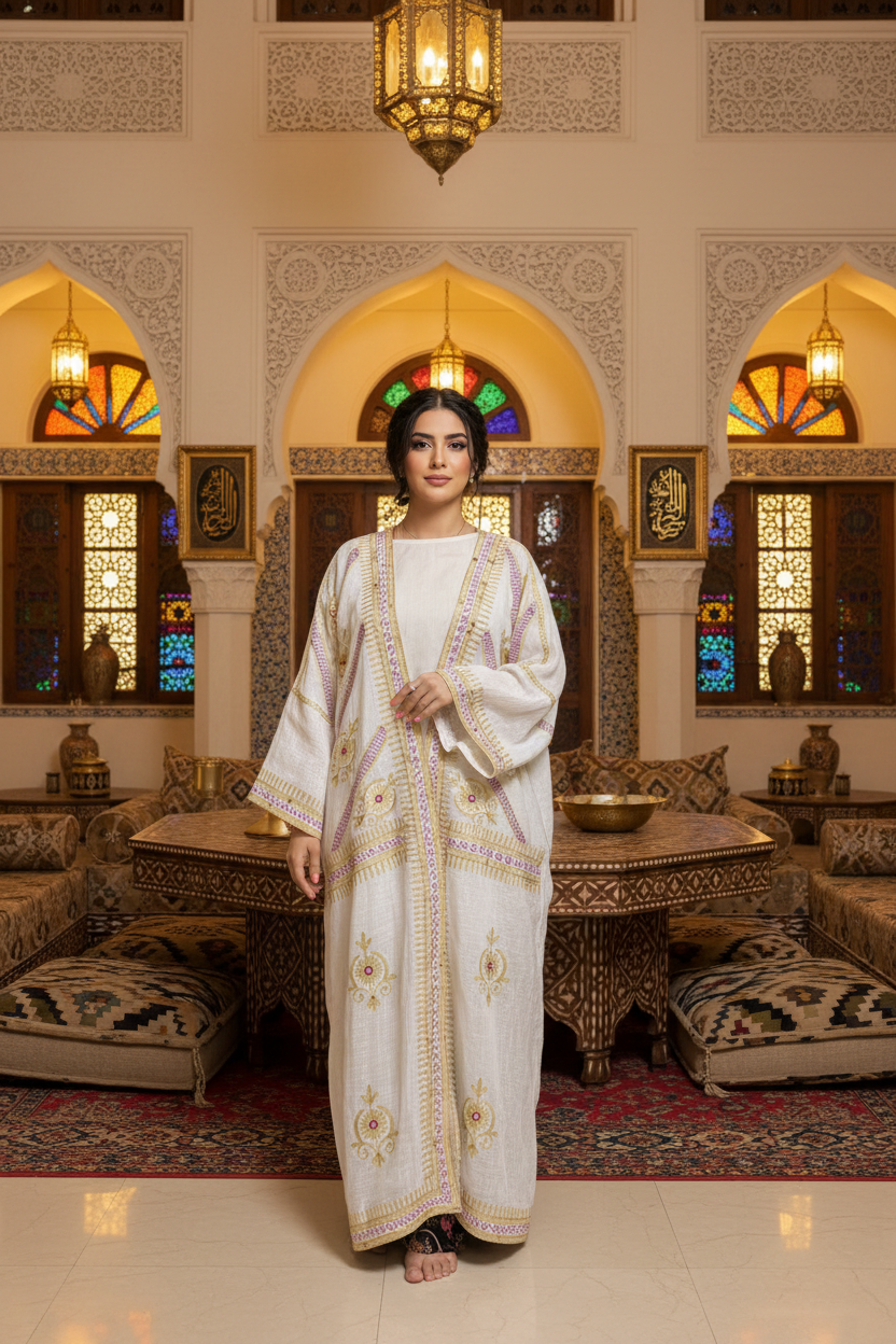 Model in Traditional House